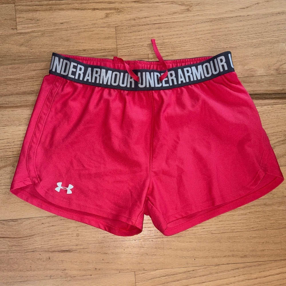 Under Armour Women's Vibrant Pink Athletic Shorts